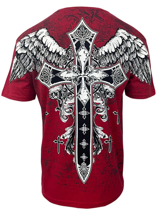 Konflic Men's Rockstar Crew Neck MMA T-Shirt