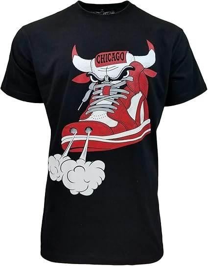 Konflic Chicago Angry Shoes T-Shirt - Konflic USA