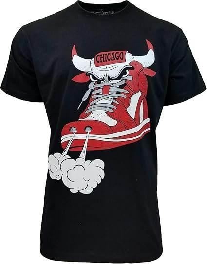Konflic Chicago Angry Shoes T-Shirt - Konflic USA