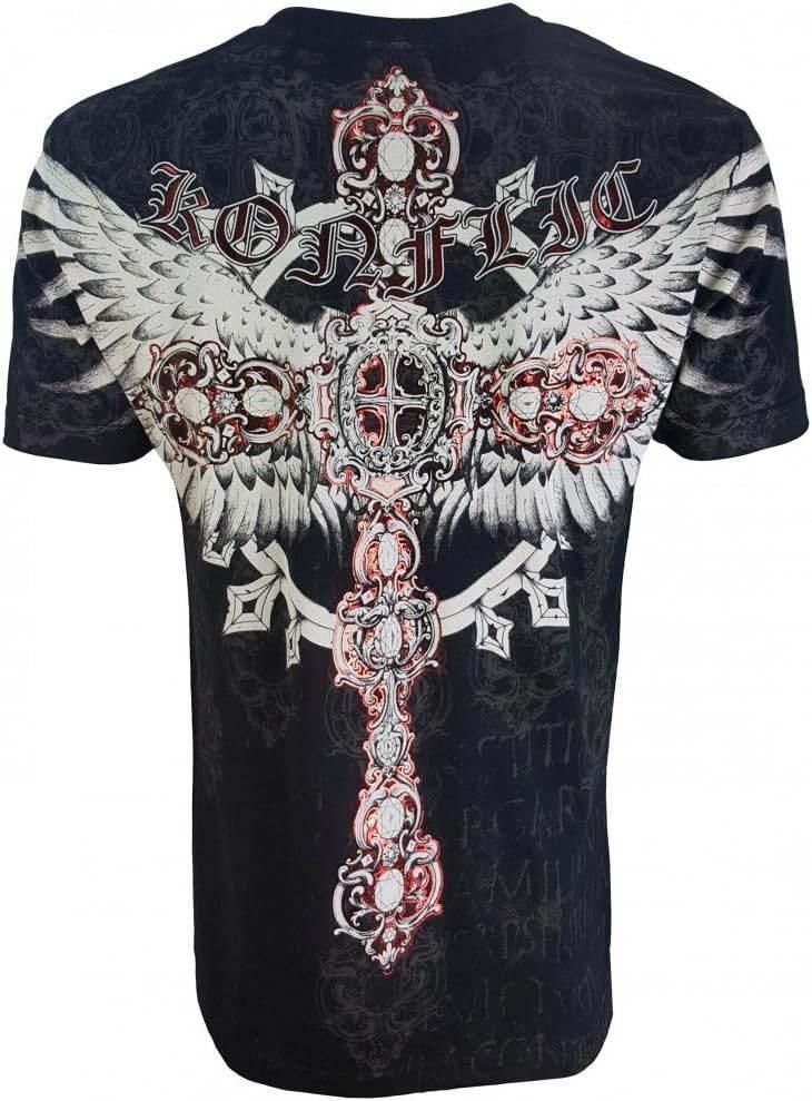 Konflic Crew Neck Eagle with Sword MMA Style - Konflic USA