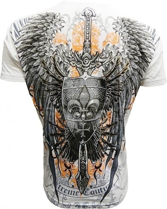 KonflicUSA Eagle Sword Graphic All Over Print Men's Tee - Konflic USA
