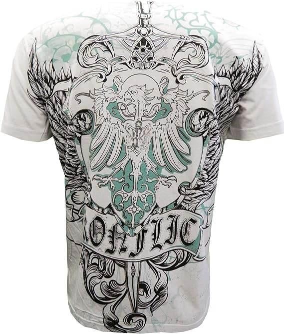 Konflic NWT Spirit of The Gladiator with Rhinestone T-Shirt - Konflic USA