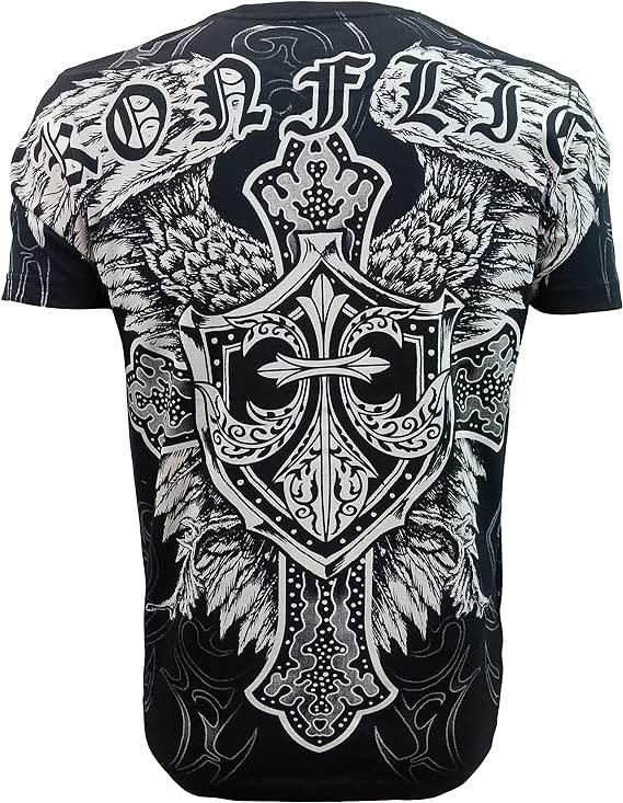 KonflicUSA MMA Style Crew Neck Cotton T-Shirt - Konflic USA