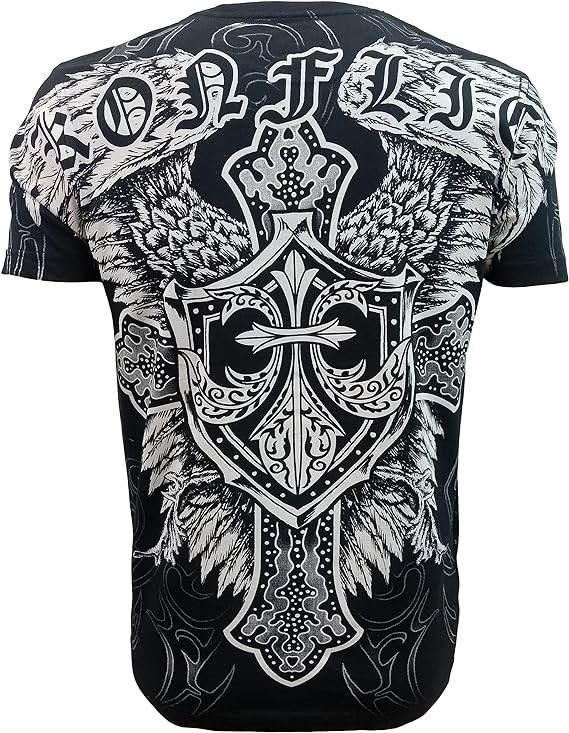 KonflicUSA MMA Style Crew Neck Cotton T-Shirt - Konflic USA