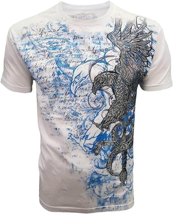 Konflic Giant American Eagle Falcon T-Shirt - Konflic USA