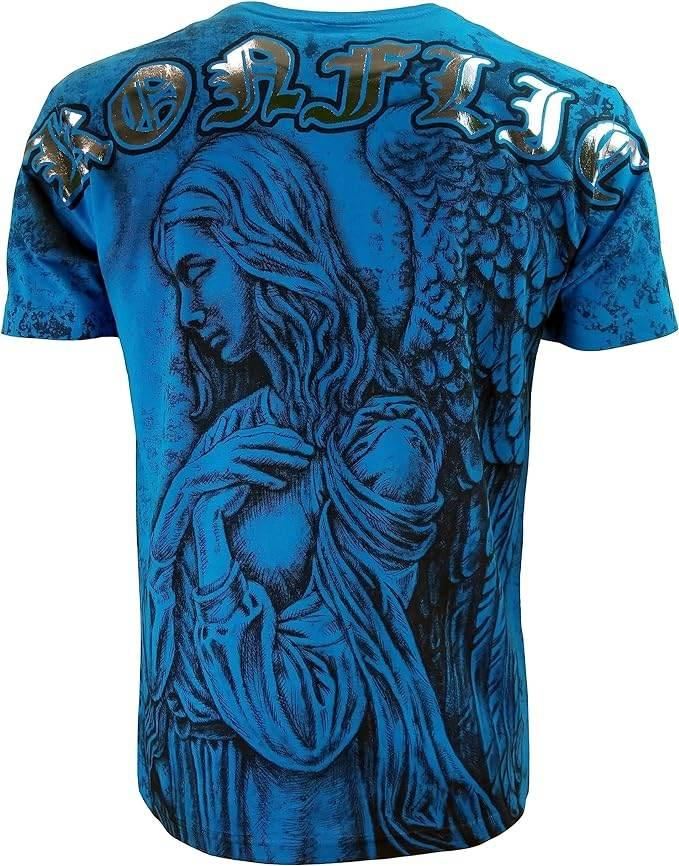 Girl with Wings MMA Style Graphic T-Shirt - Konflic USA