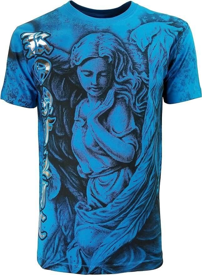 Girl with Wings MMA Style Graphic T-Shirt - Konflic USA