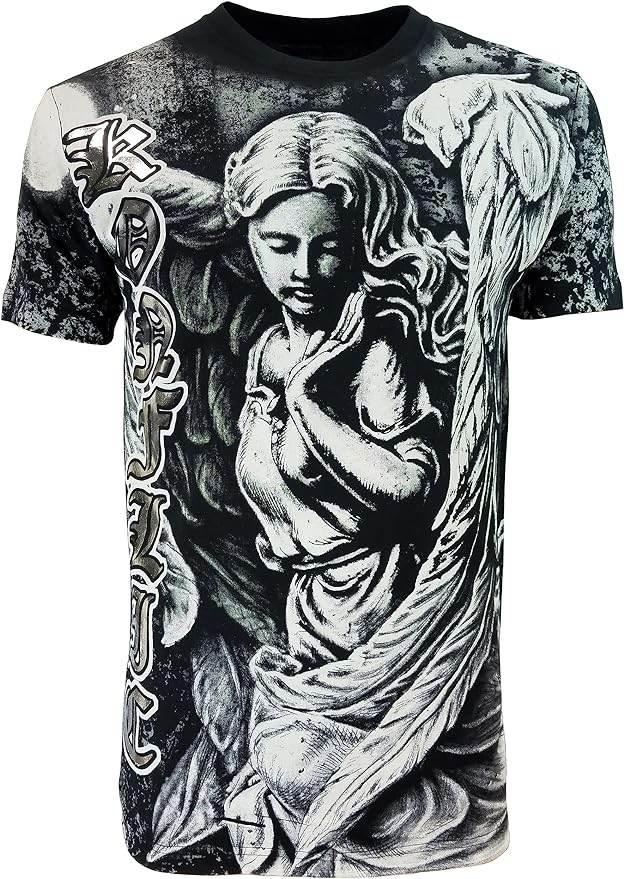 Girl with Wings MMA Style Graphic T-Shirt - Konflic USA