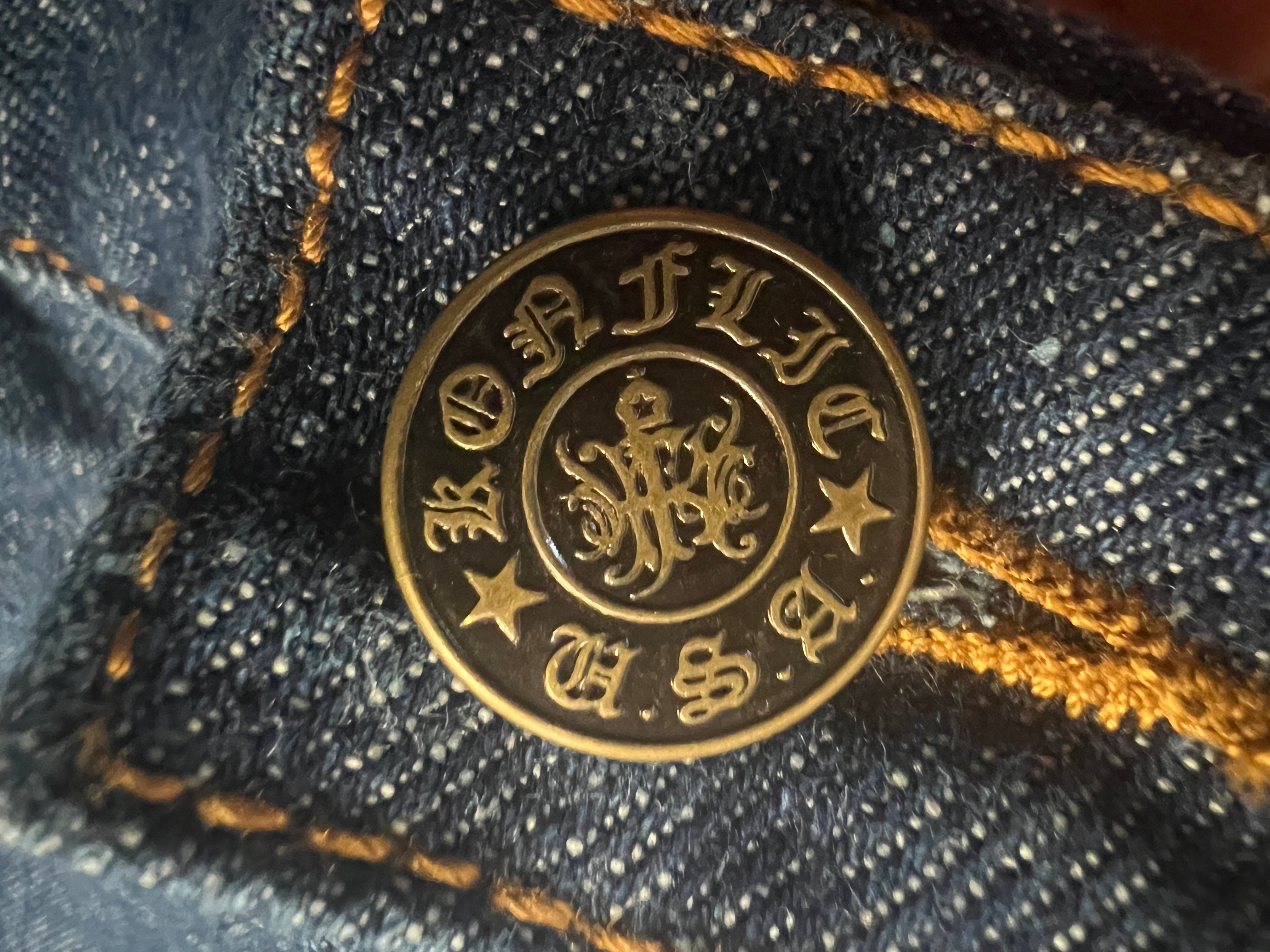 Konflic Classic Denim Trucker Color "Navy Blue"