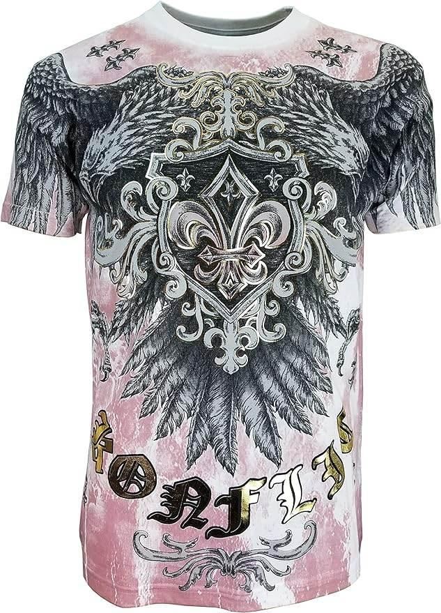 Men's Royal Guard Crew Neck T-Shirt - Konflic USA