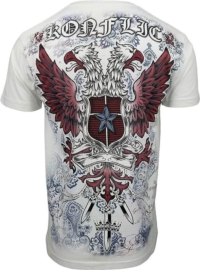 Konflic NWT Two Headed Screaming Eagle Shield - Konflic USA