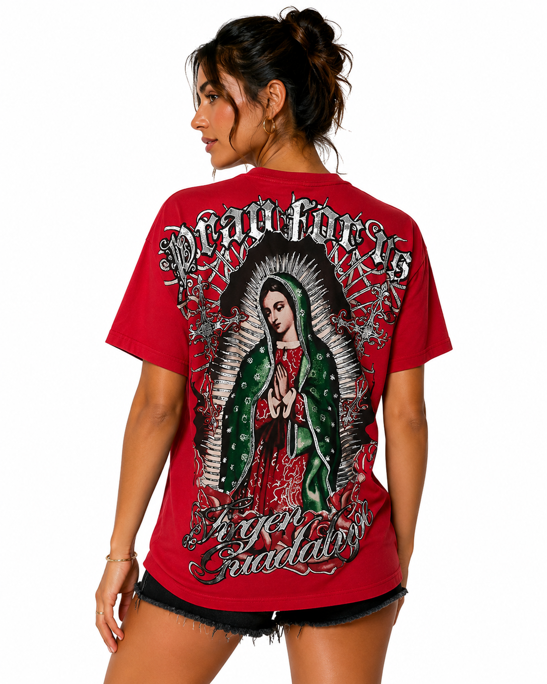 KonflicUSA The Virgin Mary Graphic Muscle Men's Tee