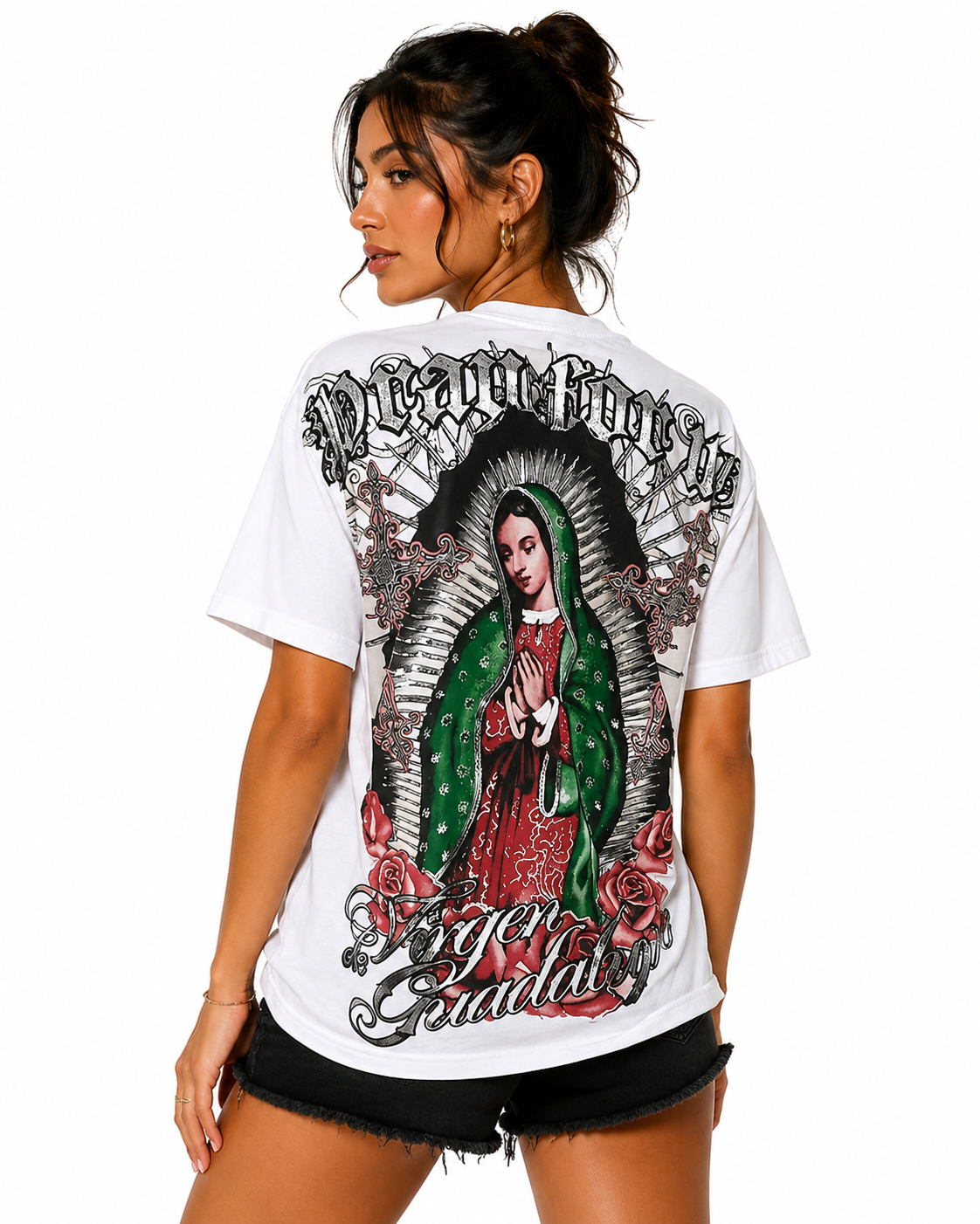 KonflicUSA The Virgin Mary Graphic Muscle Men's Tee