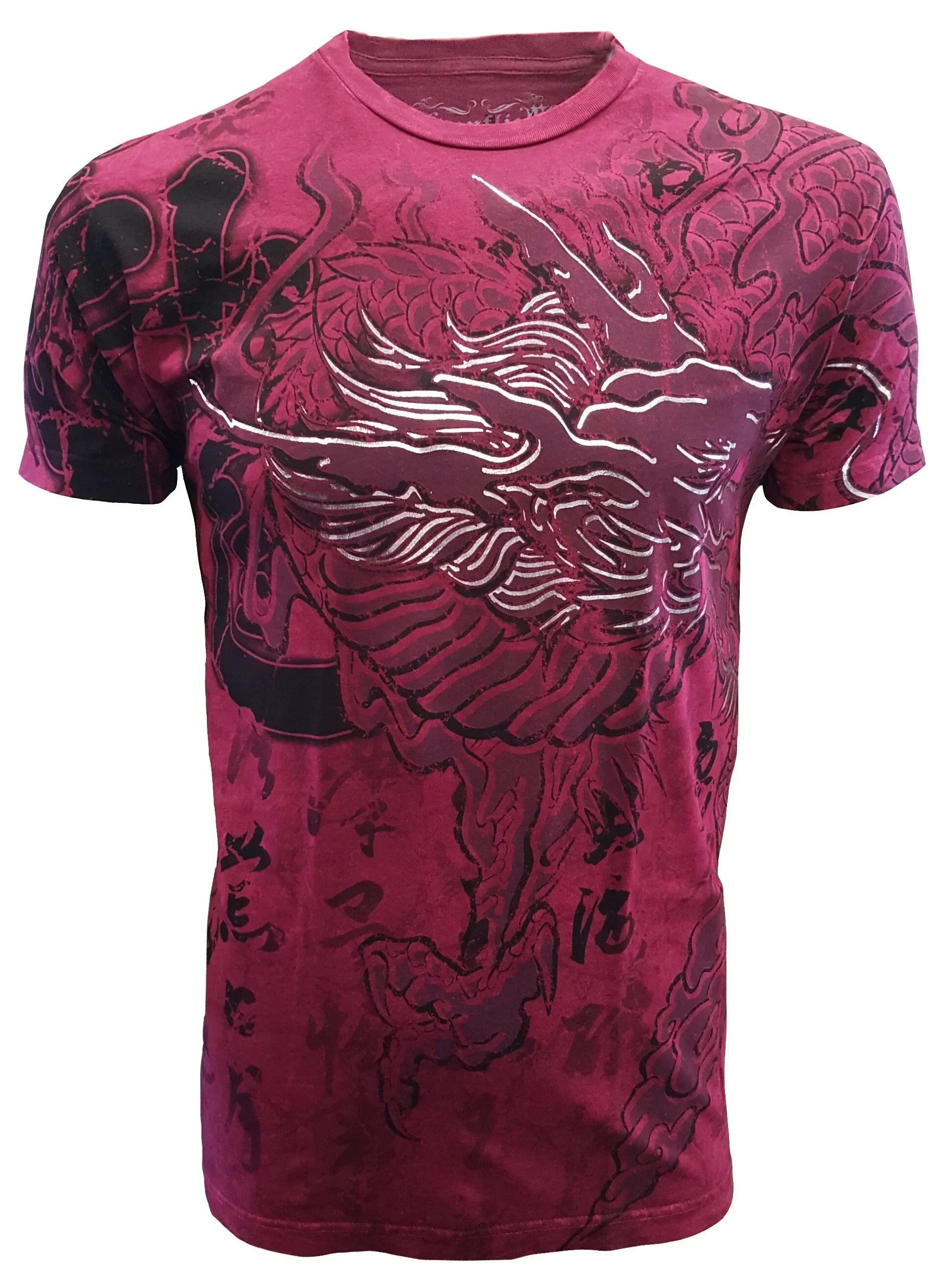 Konflic Imperial Dragon Graphic All Over Print T-Shirt