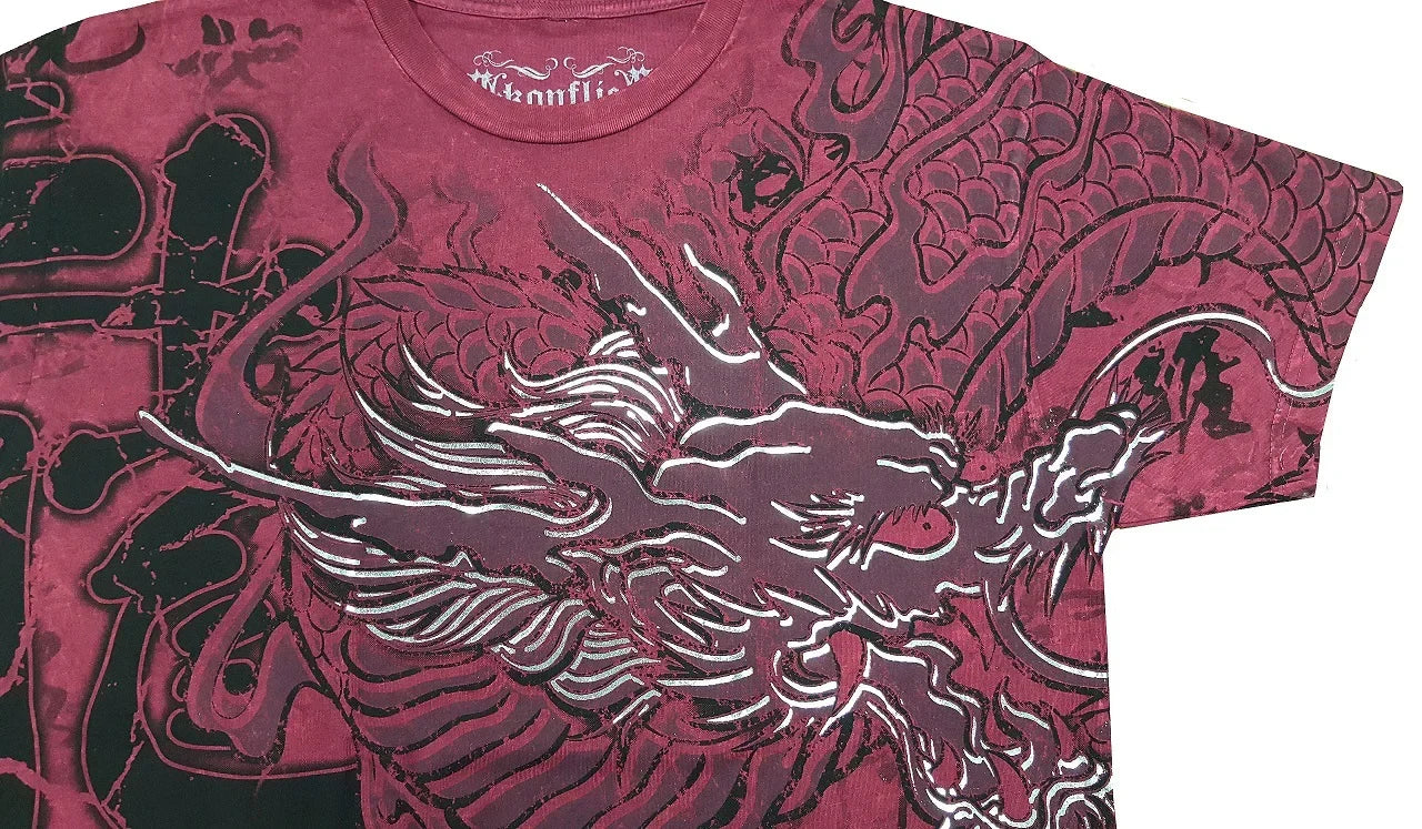 Konflic Men's Dragon Crew Neck