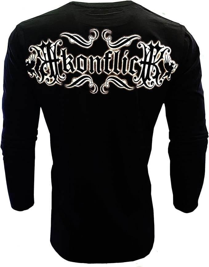 Konflic Mens Eagle Long Sleeve - Konflic USA
