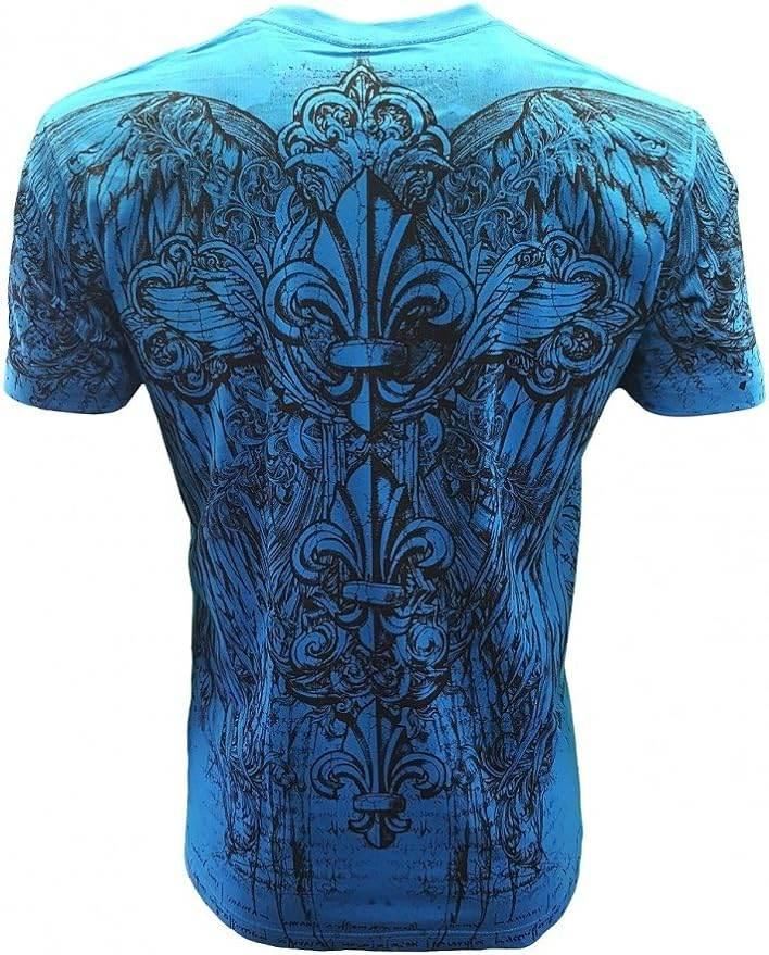 Konflic Mens Fleur De Lis Crew Neck - Konflic USA