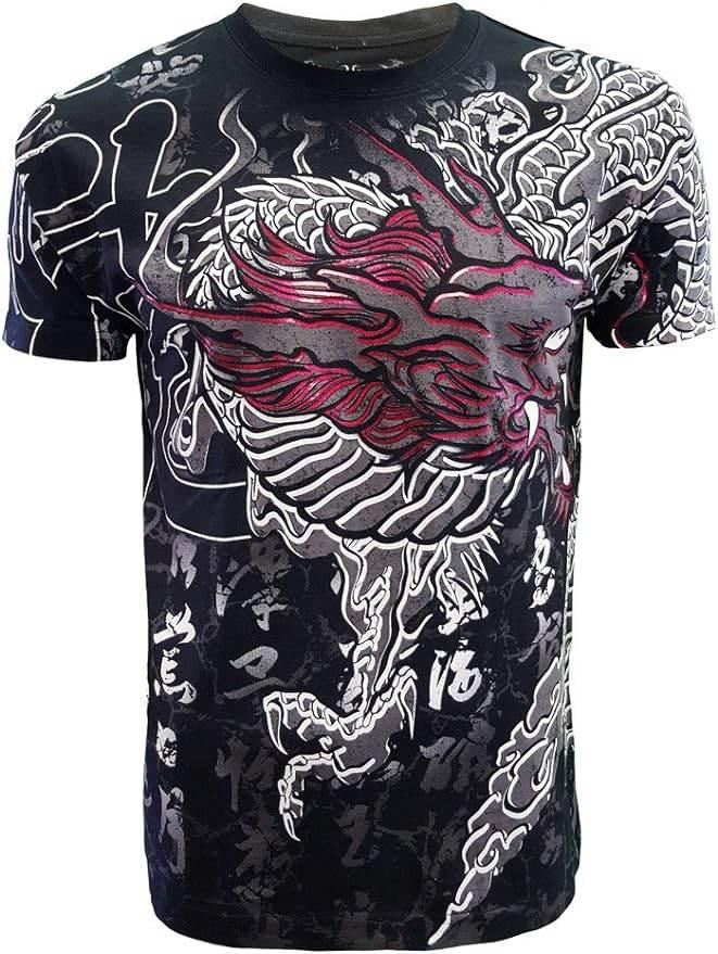 Konflic Men's Dragon Crew Neck - Konflic USA