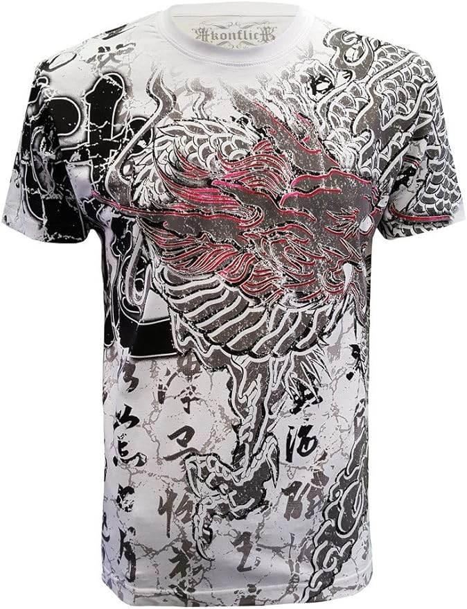 Konflic Men's Dragon Crew Neck - Konflic USA