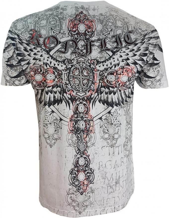 Konflic Crew Neck Eagle with Sword MMA Style - Konflic USA