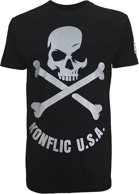 Konflic Danger Skull Style Shirt - Konflic USA