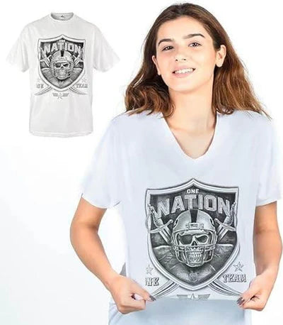 Pirate T-Shirt for Unisex Skull Symbol Black