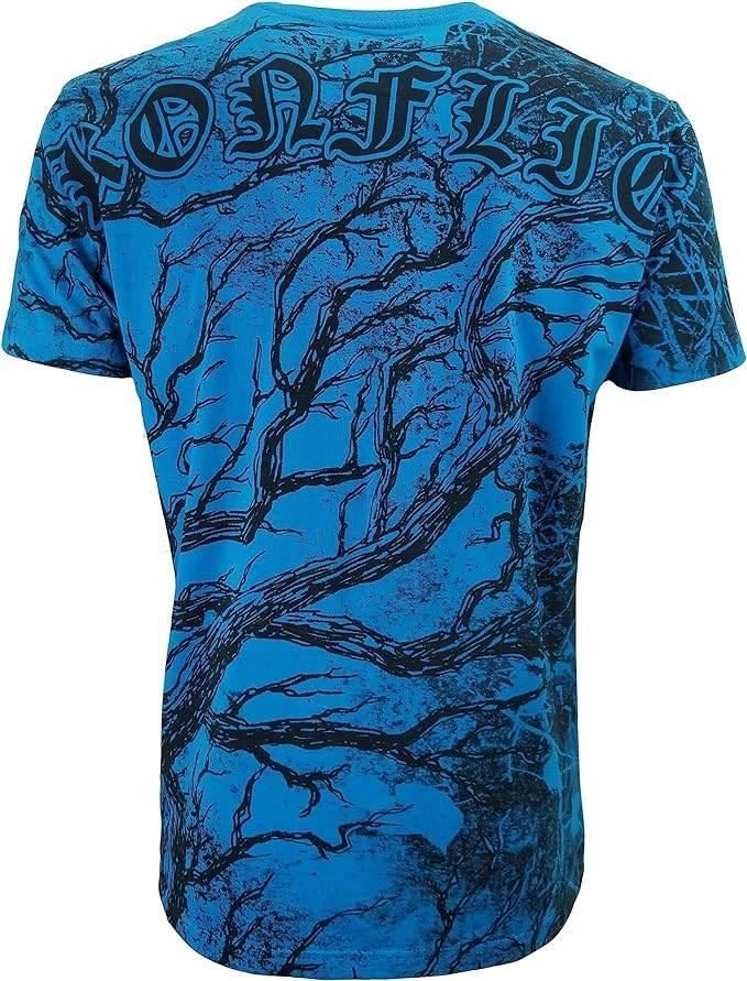 Konflic MMA Shirt Girl with wings and cross - Konflic USA