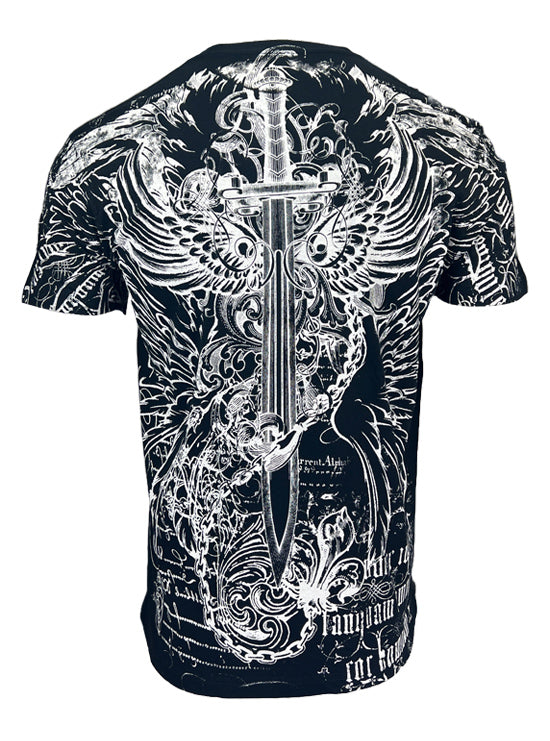 Konflic Mens Eagle Sword With Chains