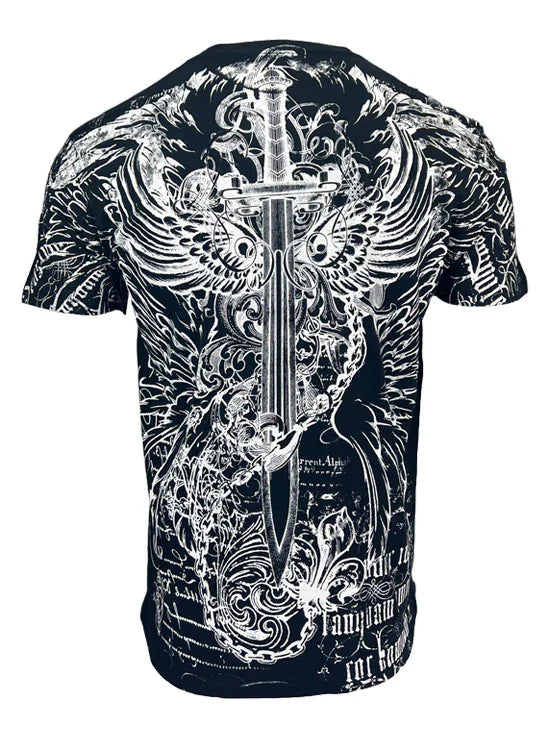 Konflic Mens Eagle Sword With Chains