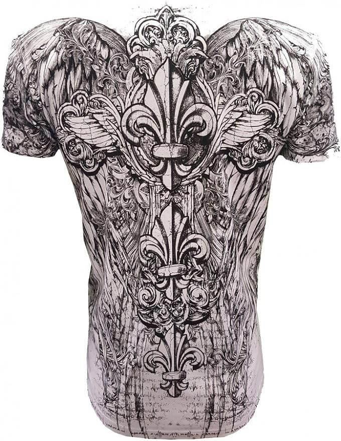 Konflic Mens Fleur De Lis Crew Neck - Konflic USA