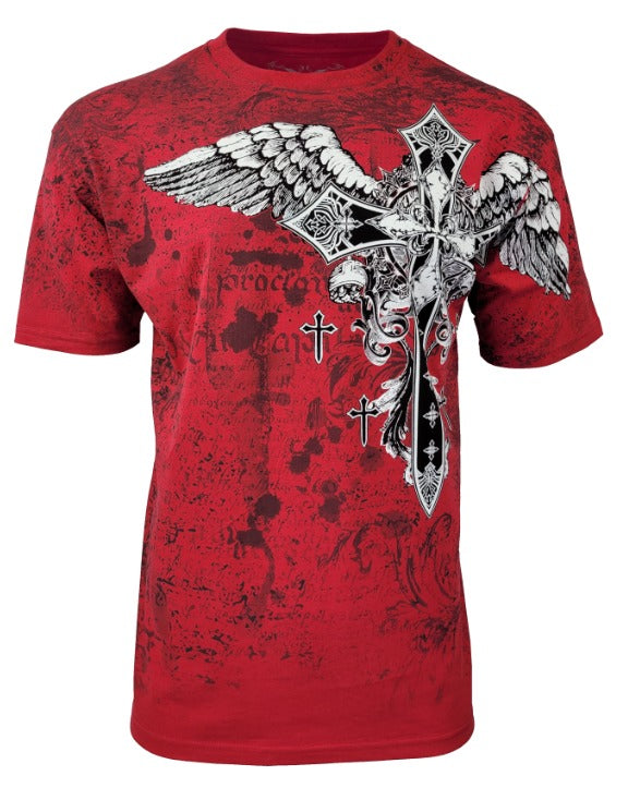 Konflic Men's Rockstar Crew Neck MMA T-Shirt