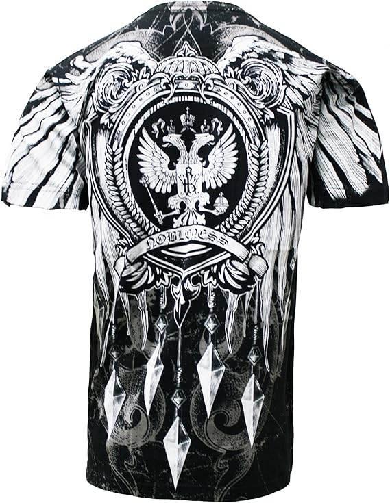 KonflicUSA Cross Wing Men's All Over Graphic Men's Tee - Konflic USA