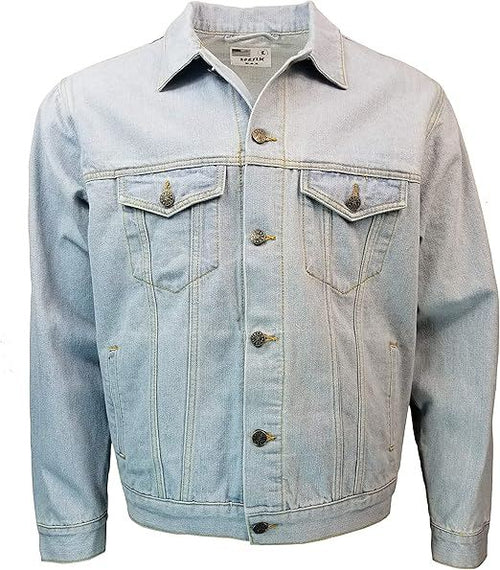 Konflic Denim Cotton Button Down Trucker Jacket