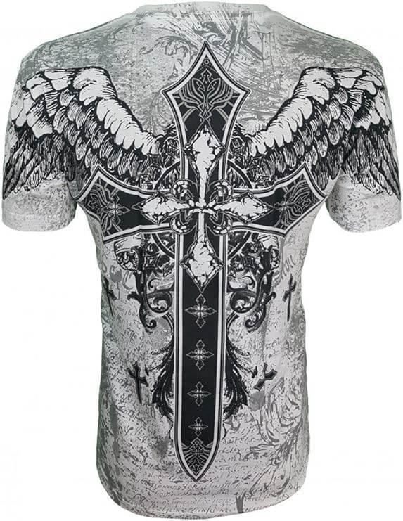 Konflic Men's Rockstar Crew Neck MMA T-Shirt - Konflic USA