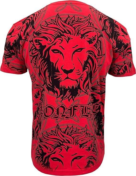 KonflicUSA Men's Loin Graphic MMA Style Crew Neck T-Shirts - Konflic USA