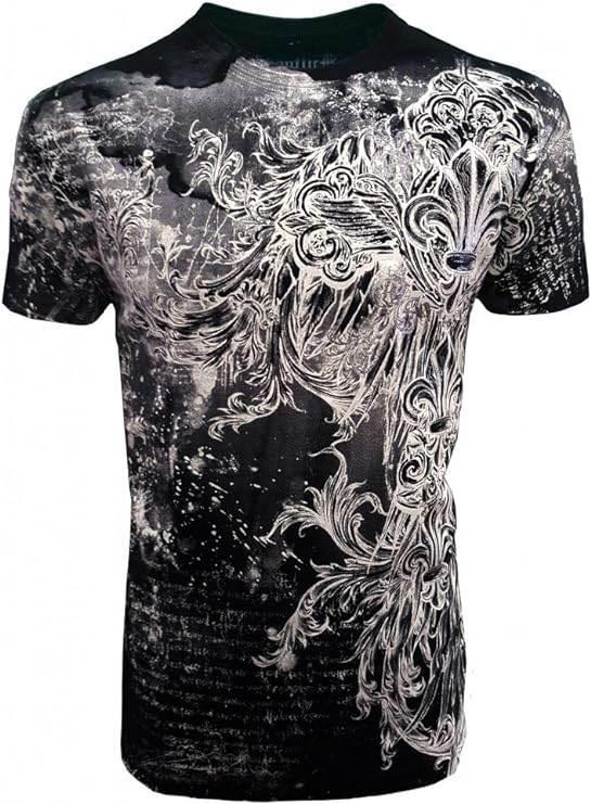 Konflic Mens Fleur De Lis Crew Neck - Konflic USA