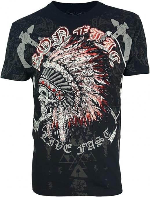 Konflic Mens MMA Style Crew Neck Muscle T-Shirt - Konflic USA