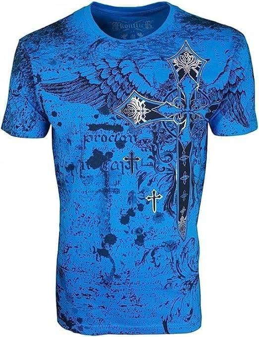 Konflic Men's Rockstar Crew Neck MMA T-Shirt - Konflic USA
