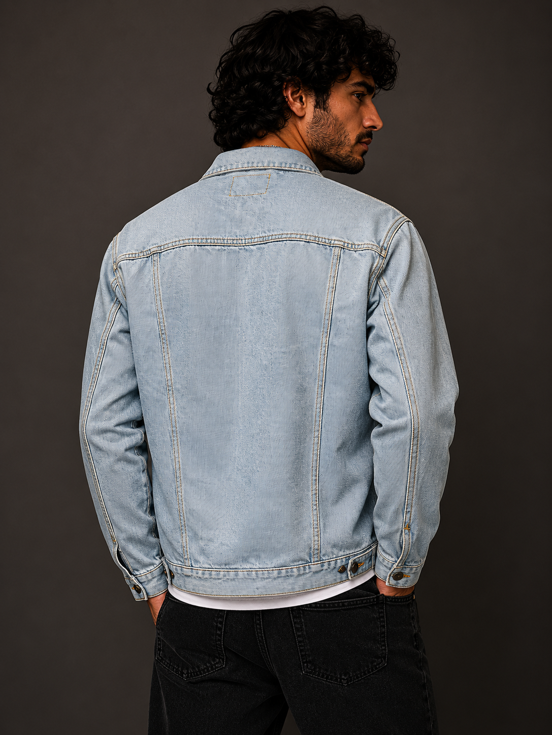 Konflic Classic Denim Trucker Color "Bleached"