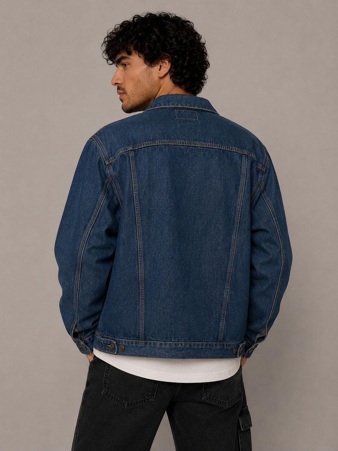 Konflic Classic Denim Trucker Color "Navy Blue"