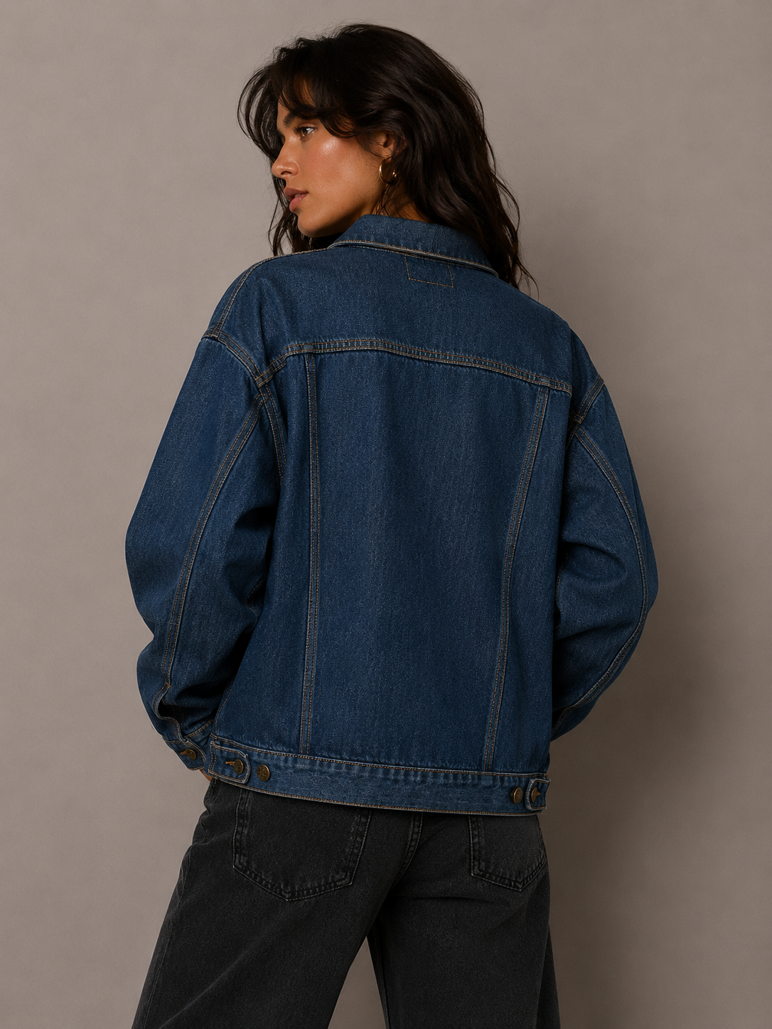 Konflic Classic Denim Trucker Color "Navy Blue"
