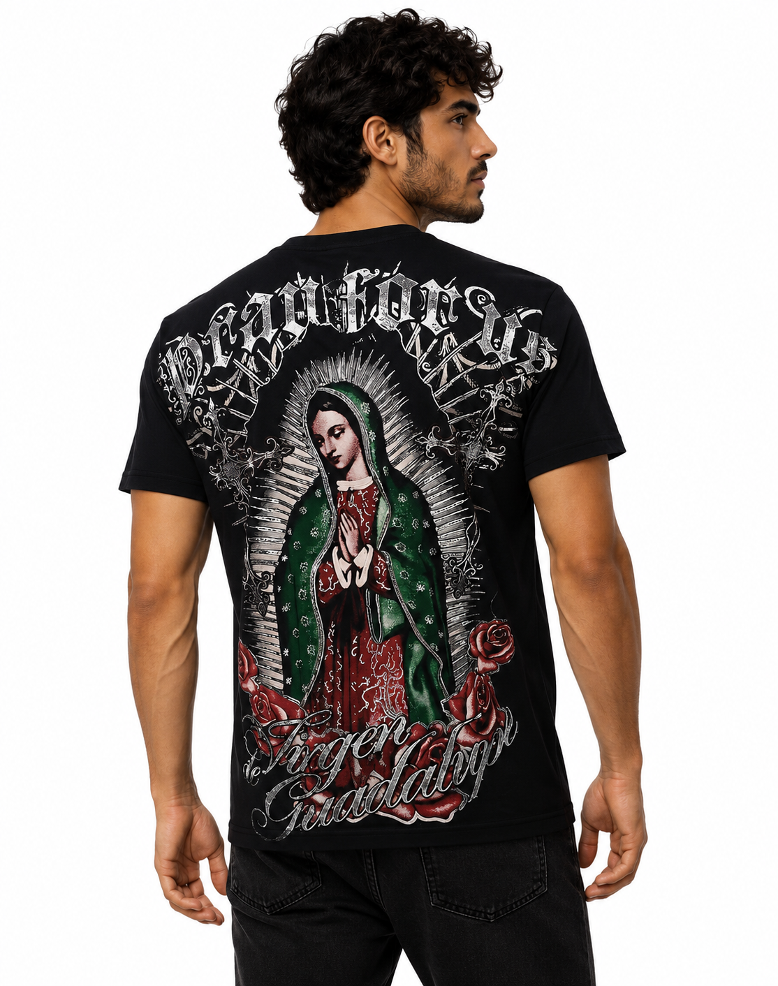 KonflicUSA The Virgin Mary Graphic Muscle Men's Tee