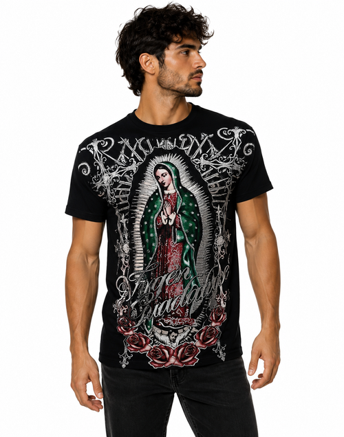 KonflicUSA The Virgin Mary Graphic Muscle Men's Tee
