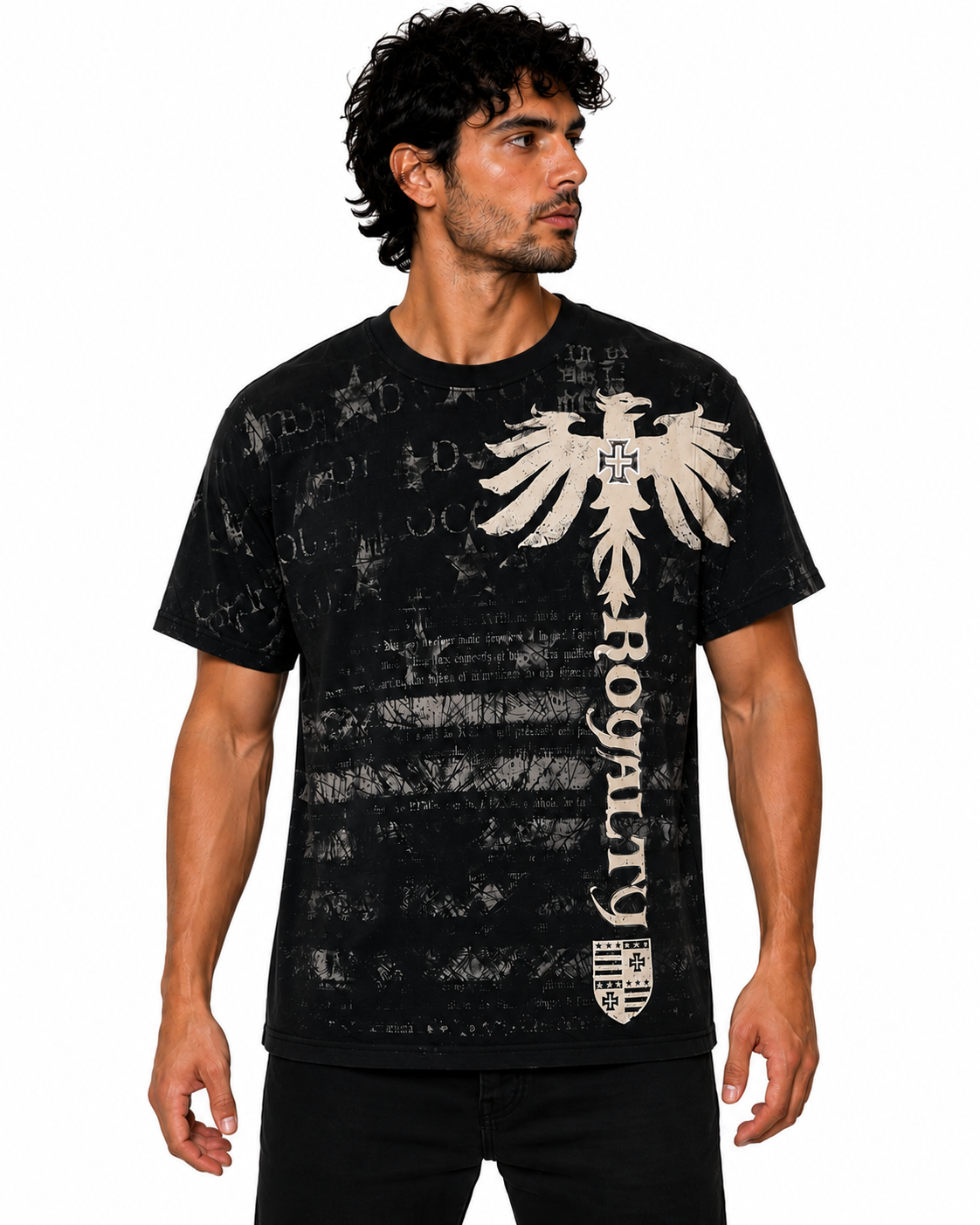 Konflic MMA Style Short Sleeve T-Shirt – Graphic Crew Neck