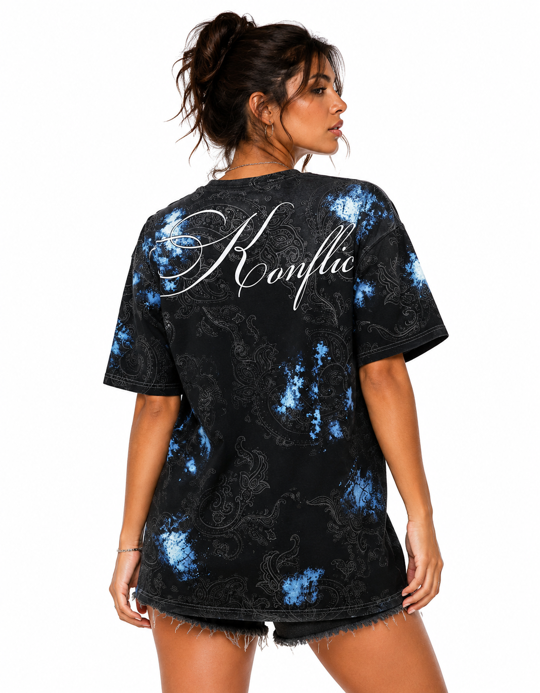 Konflic Men's Our Lady of Guadalupe Virgin Mary All Over Print T-Shirt