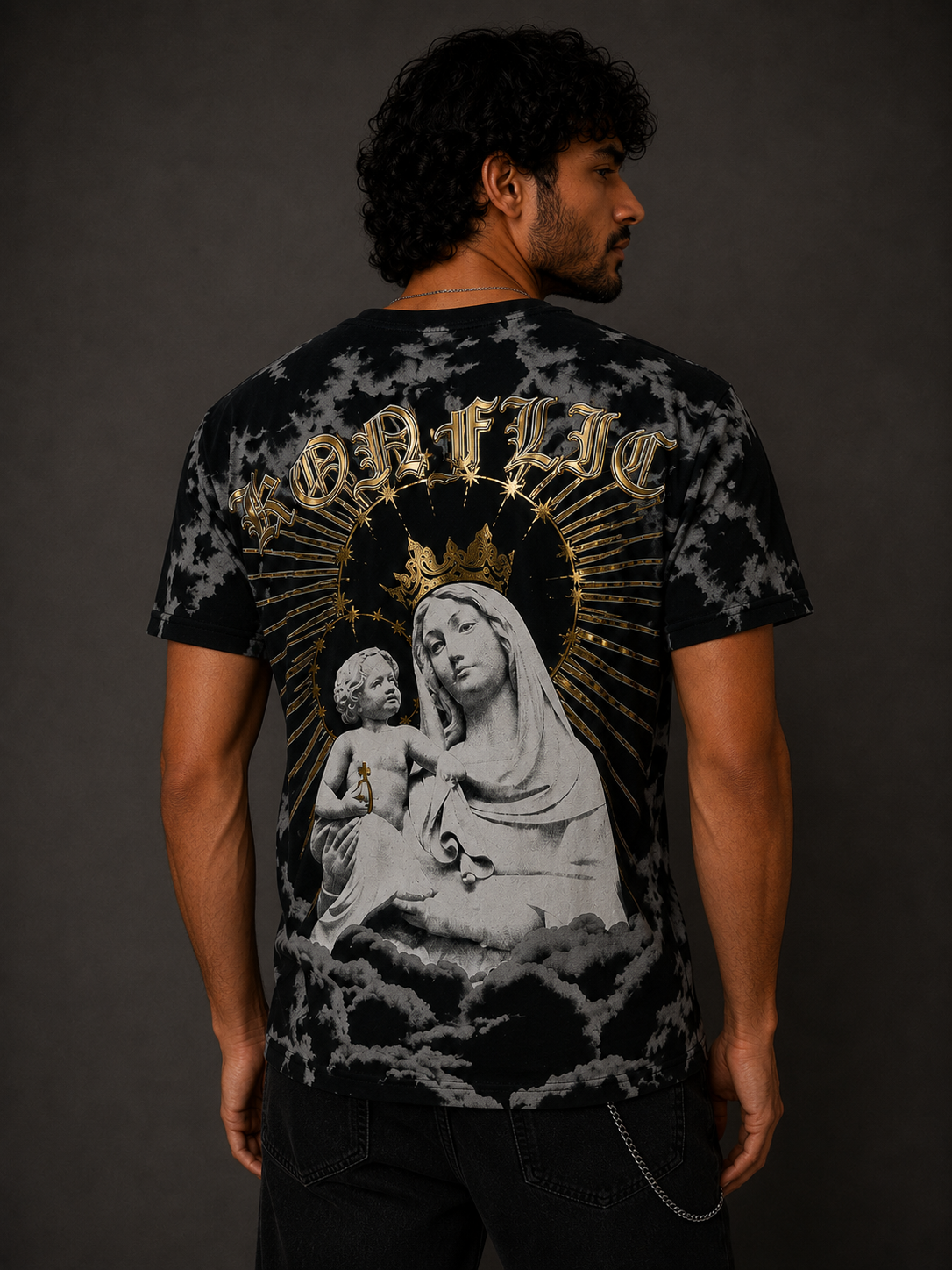Konflic USA – Divine Royalty Graphic T-Shirt