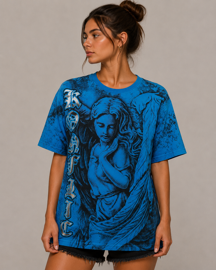 Konflic Angel of the Blessing Graphic T Shirt
