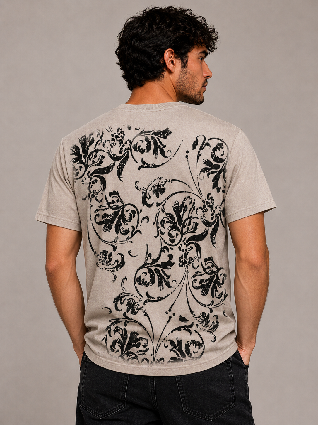 Konflic Dust of the Skull with wings and thorns Graphic T Shirts