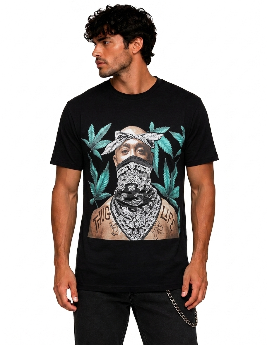 Konflic Men's West Coast Legend Graphic T-Shirt