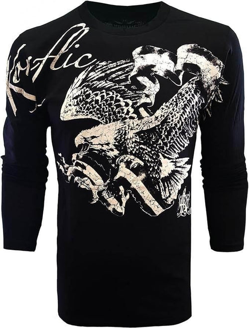Konflic Mens Eagle Long Sleeve - Konflic USA